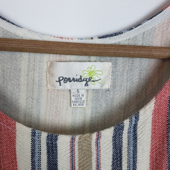 Anthro Porridge Cayucos stripe bubble hem dress - Picture 8 of 9
